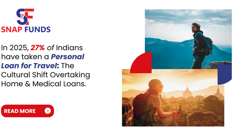 Indians taking personal loan for travel