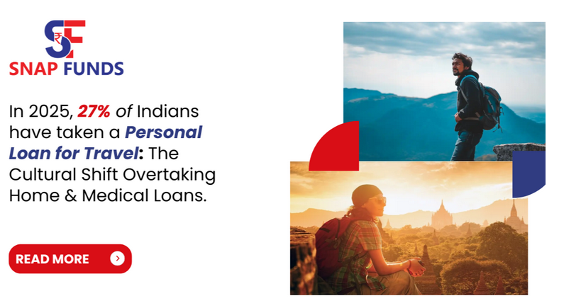 Indians taking personal loan for travel