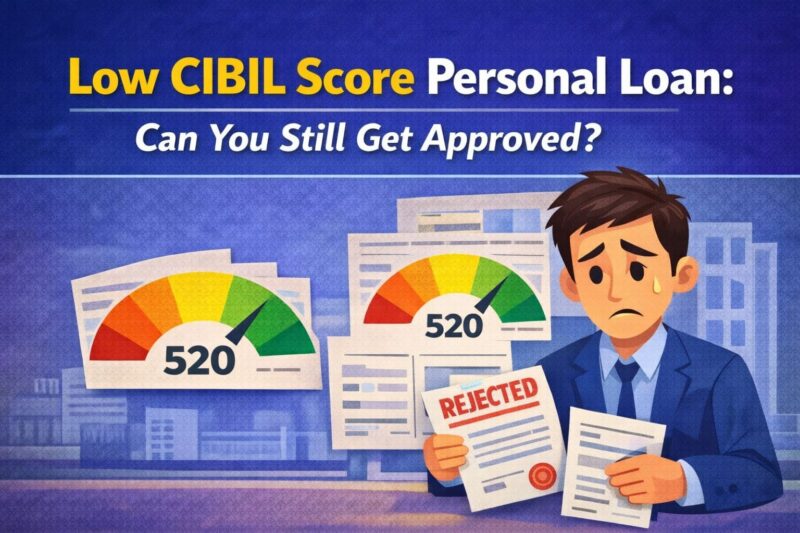 Low CIBIL Score Personal Loan: Can You Still Get Approved?