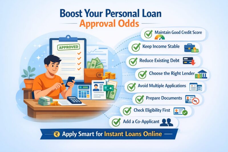 How can I improve my chances of approval for personal loan application
